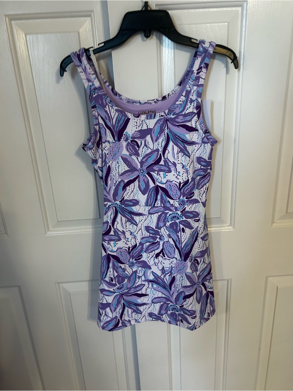 Lilly Pulitzer Purple Floral Mini Dress - Picture 2 of 2